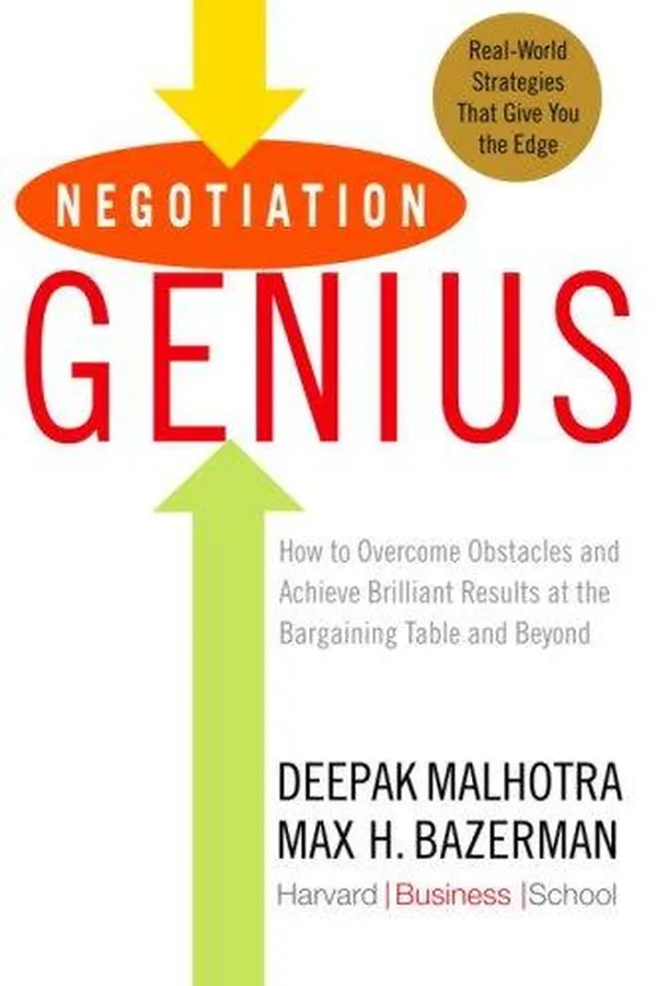 Capa de Negotiation Genius