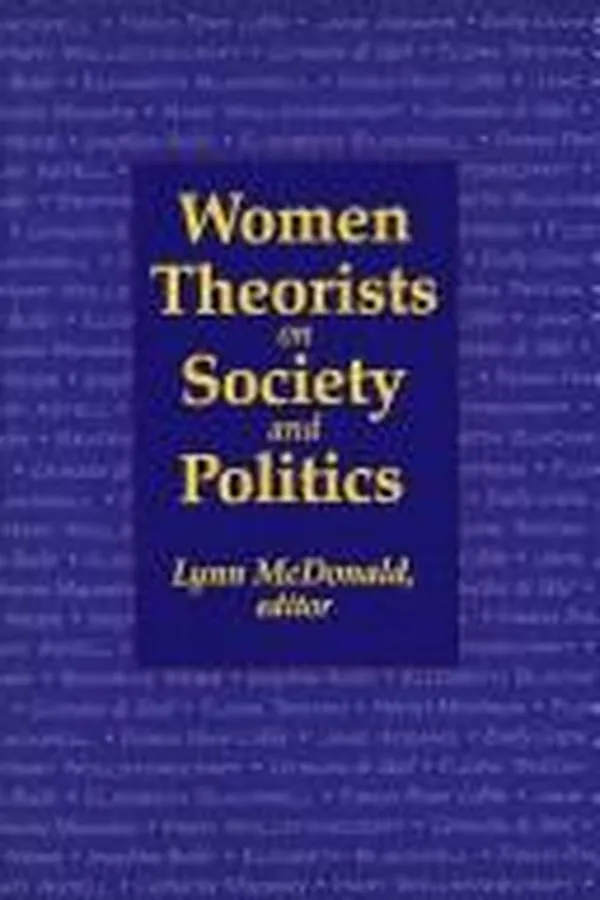 Capa de Women theorists on society and politics