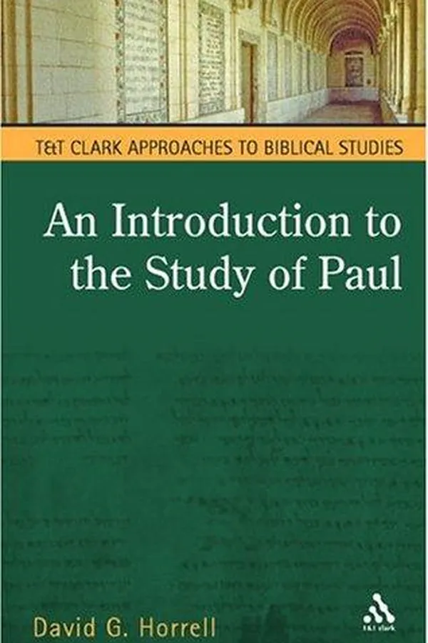 Capa de An introduction to the study of Paul