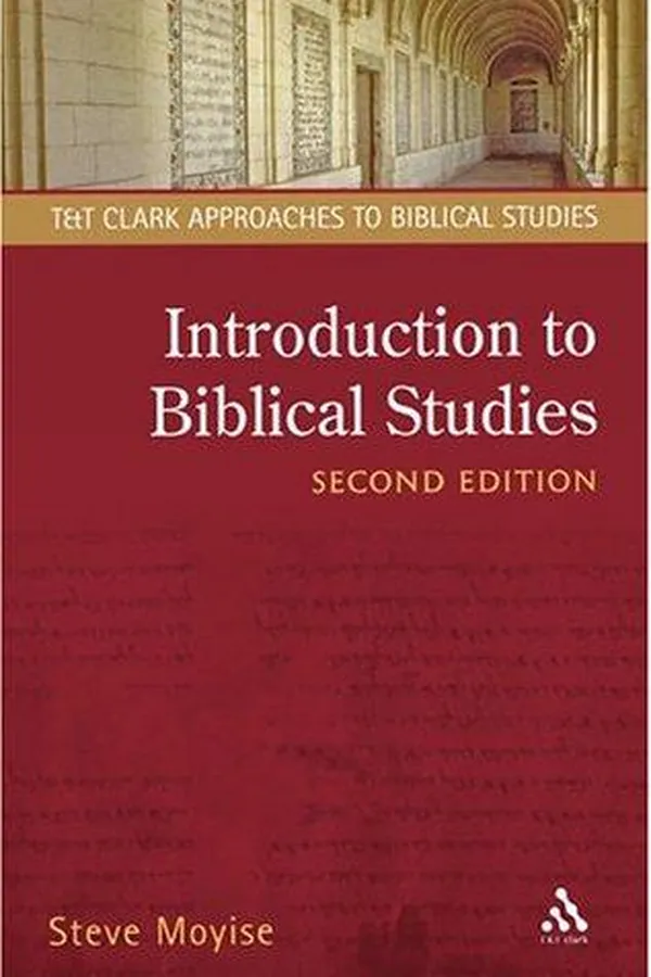 Cover of Introduction to biblical studies