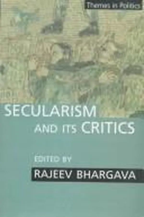Capa de Secularism / edited by Rajeev Bhargava