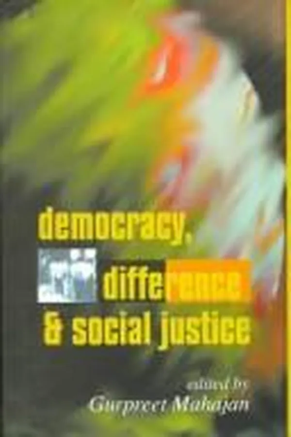 Capa de Democracy, difference, and social justice