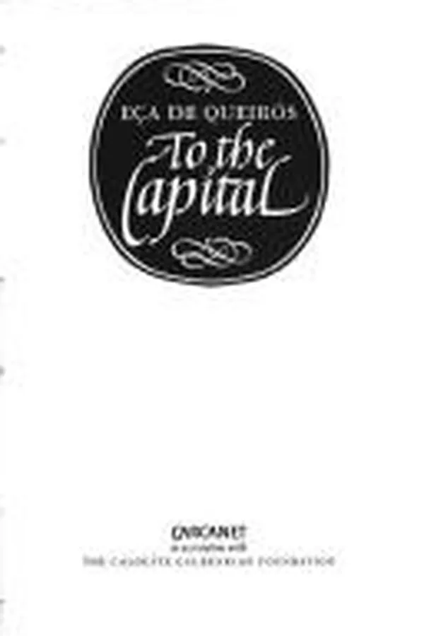 Capa de To the capital