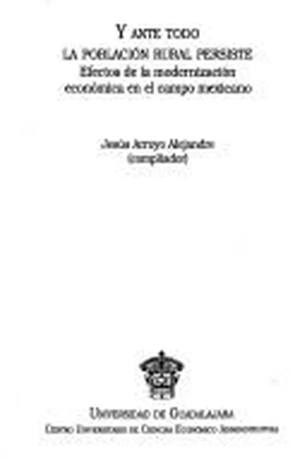 Capa de Y ante todo la población rural persiste
