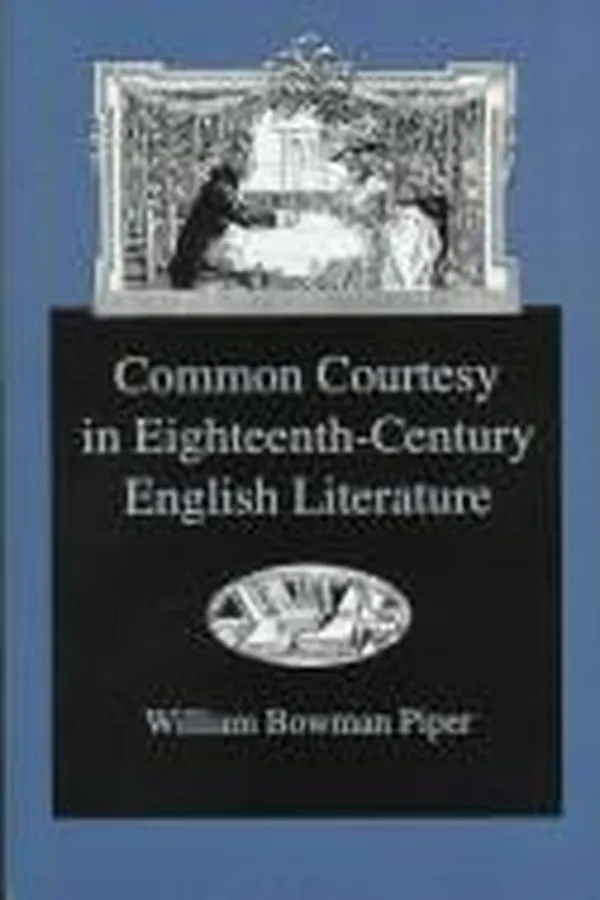 Capa de Common courtesy in eighteenth-century English literature