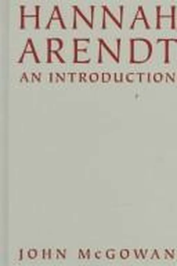Capa de Hannah Arendt