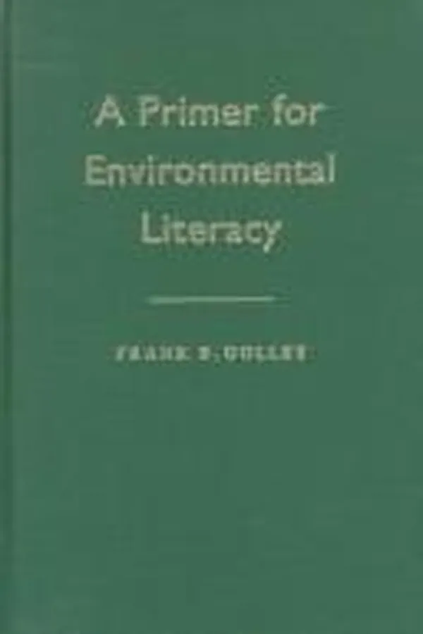 Capa de A primer for environmental literacy