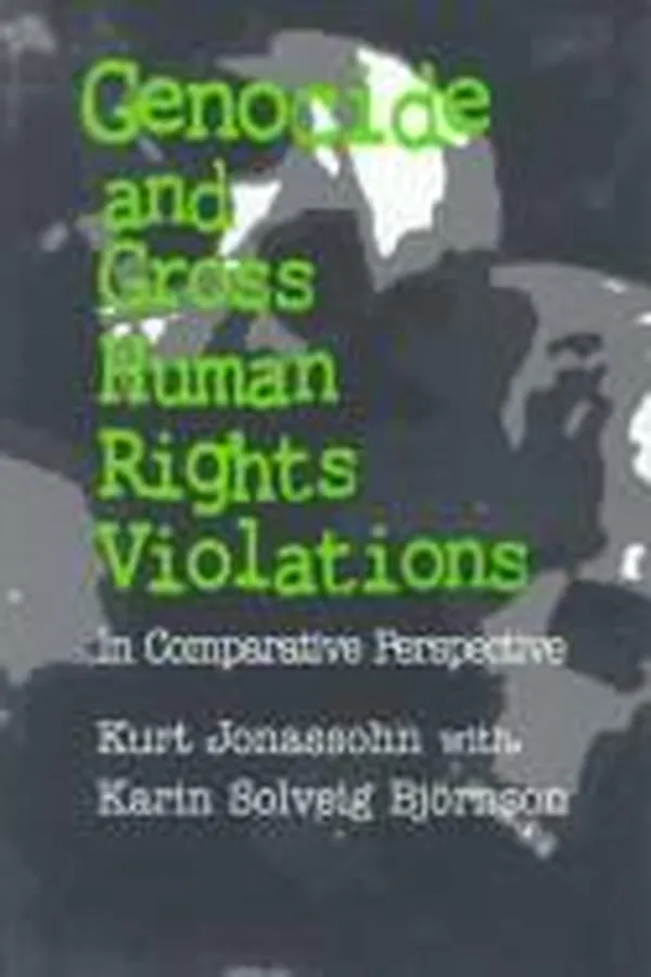 Capa de Genocide and gross human rights violations in comparative perspective