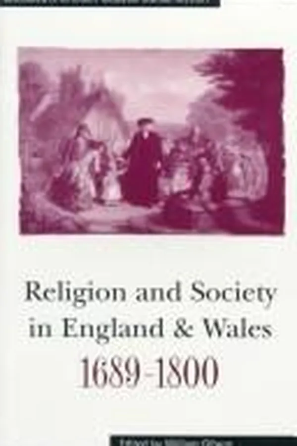 Capa de Religion and society in England and Wales, 1689-1800