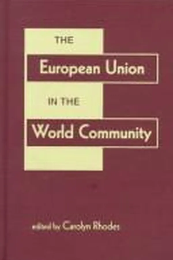 Capa de The European Union in the World Community