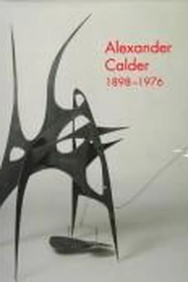 Capa de Alexander Calder, 1898-1976