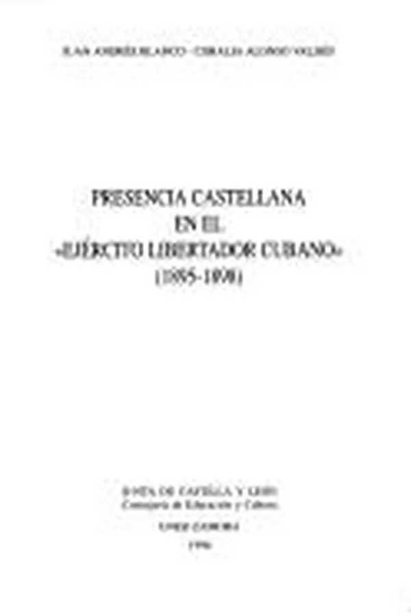 Capa de Presencia castellana en el Ejército Libertador Cubano (1895-1898)