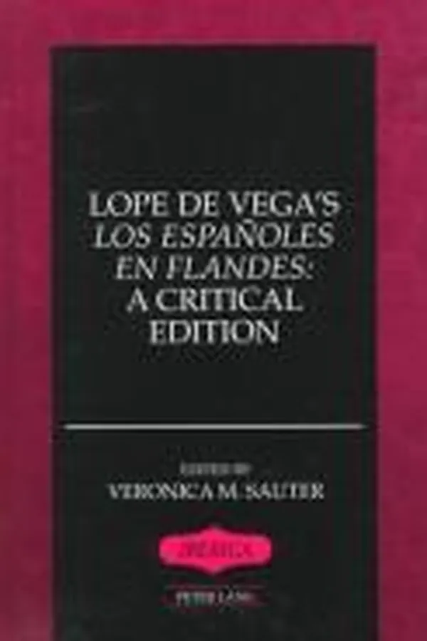 Capa de Lope de Vega's Los españoles en Flandes