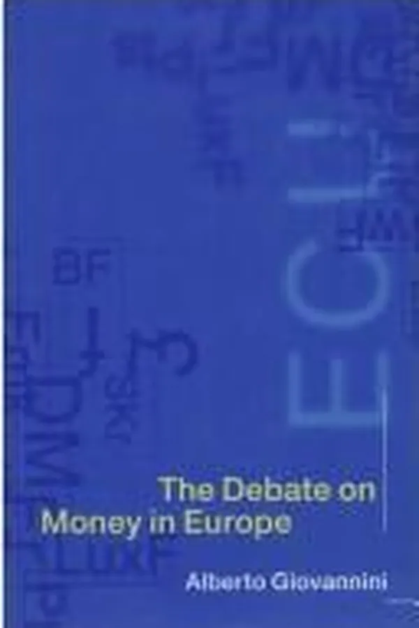 Capa de The debate on money in Europe