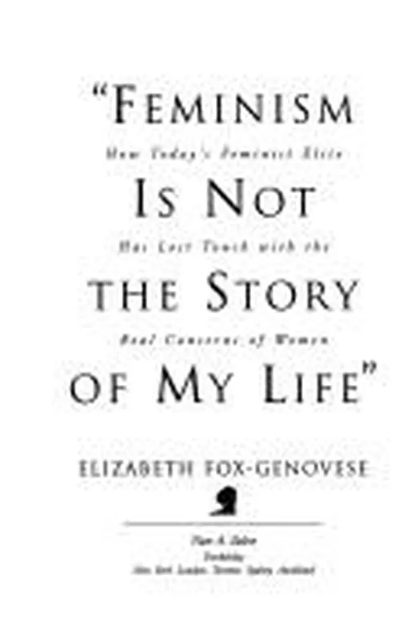 Capa de Feminism is not the story of my life