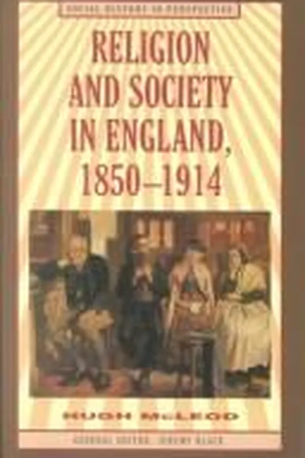 Capa de Religion and society in England, 1850-1914