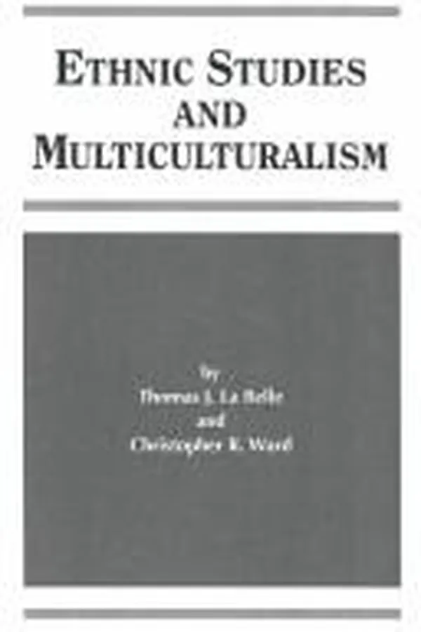 Capa de Ethnic studies and multiculturalism