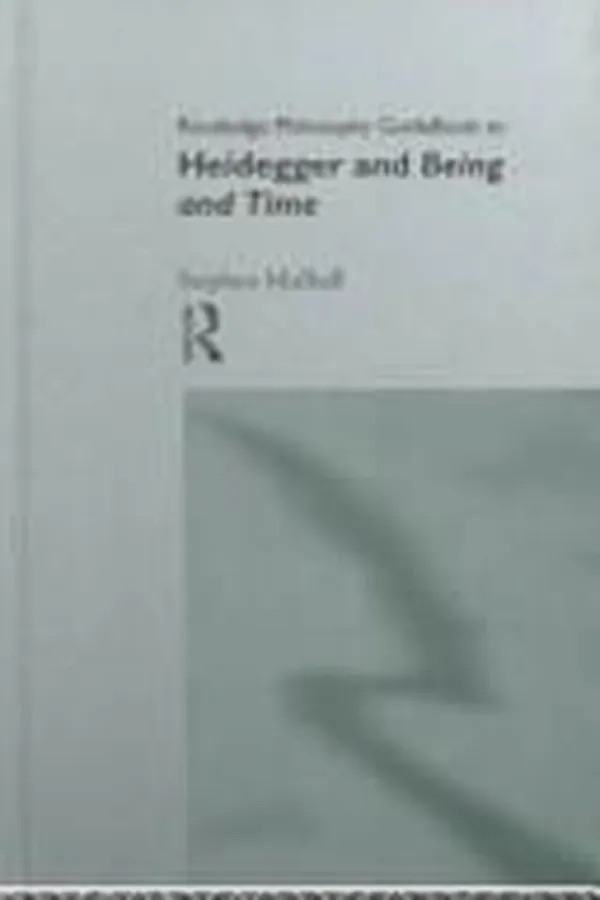Capa de Routledge philosophy guidebook to Heidegger and Being and time