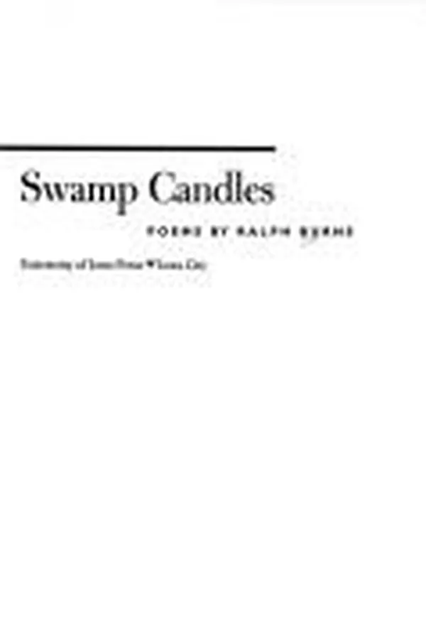 Capa de Swamp candles