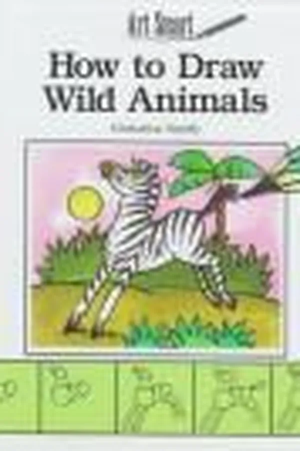 Capa de How to draw wild animals