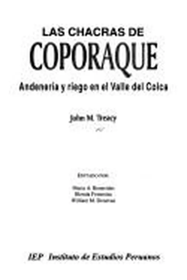 Capa de Las chacras de Coporaque