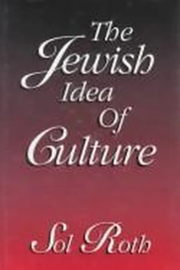 Capa de The Jewish idea of culture