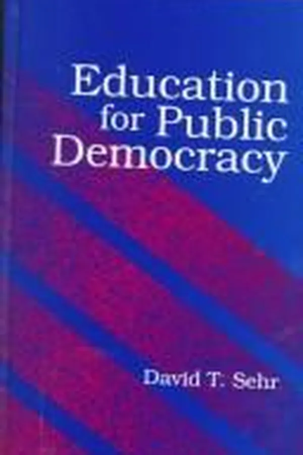 Capa de Education for public democracy