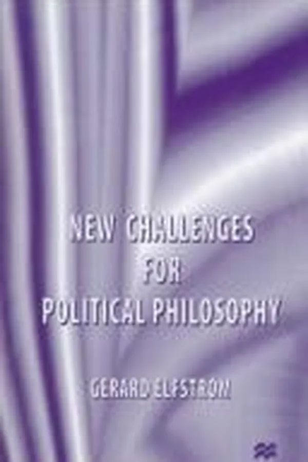 Capa de New challenges for political philosophy