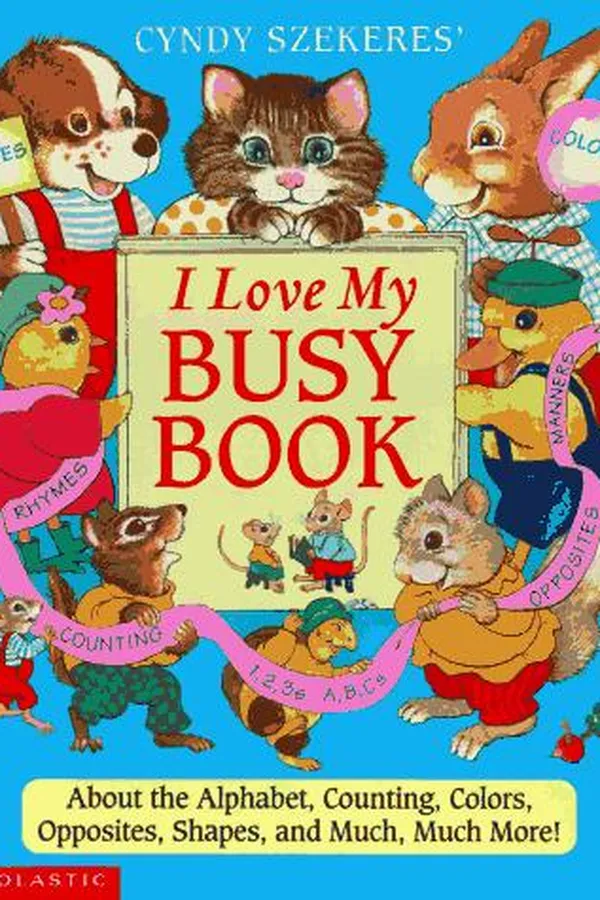 Capa de Cyndy Szekeres' I love my busy book