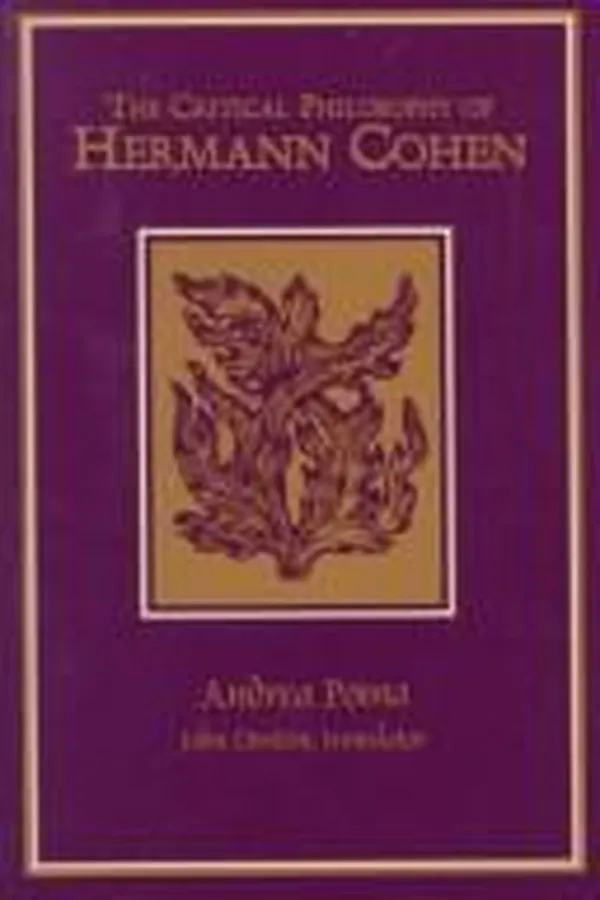 Capa de The critical philosophy of Hermann Cohen =
