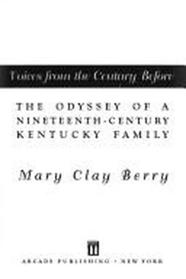 Capa de Voices from the century before