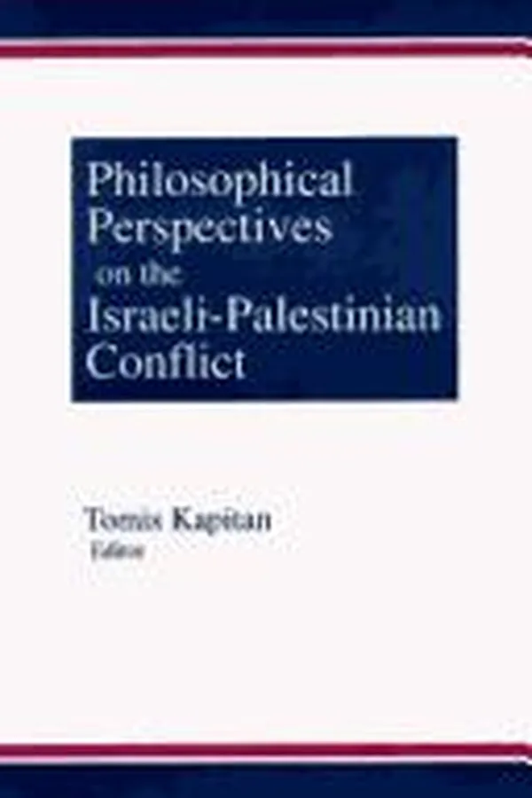 Capa de Philosophical Perspectives on the Israeli-Palestinian Conflict