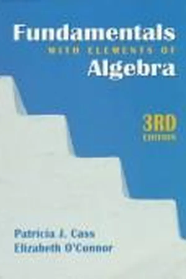 Capa de Fundamentals with elements of algebra