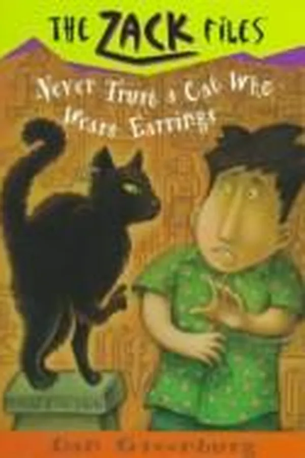 Capa de Never trust a cat who wears earrings