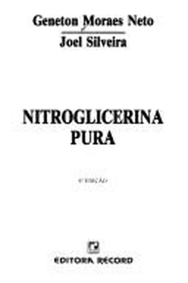Capa de Nitroglicerina pura