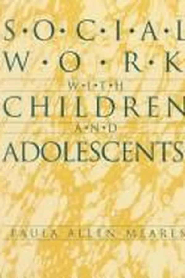 Capa de Social work with children and adolescents