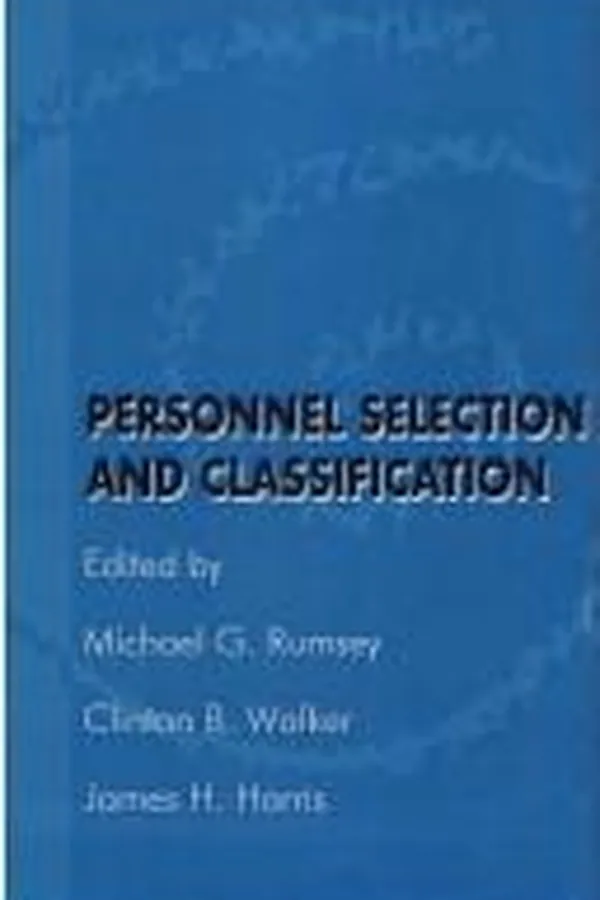 Capa de Personnel selection and classification
