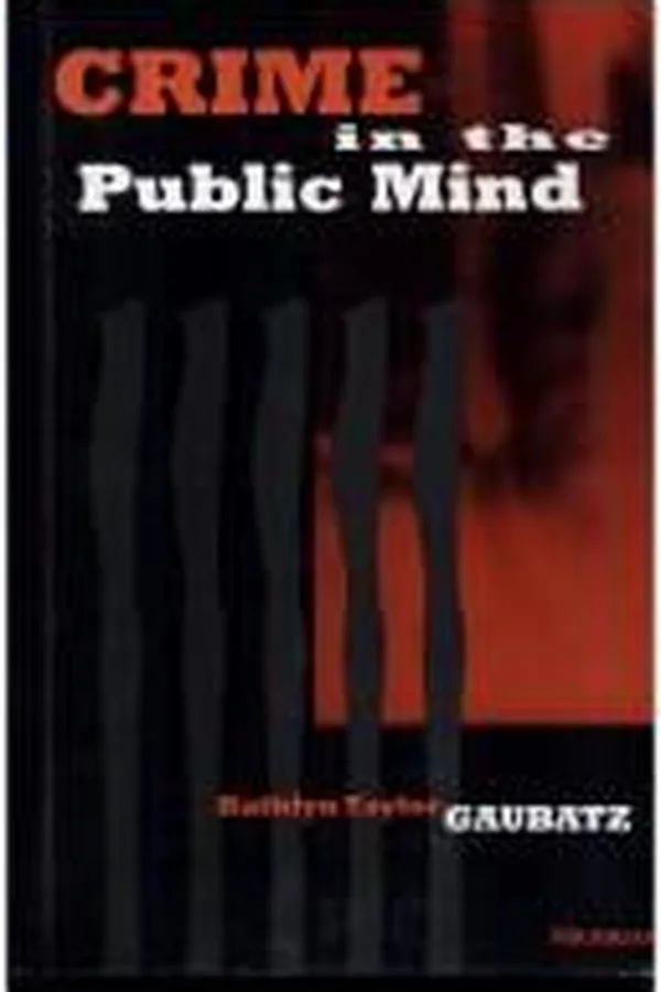 Capa de Crime in the public mind