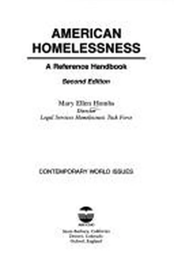 Capa de American homelessness