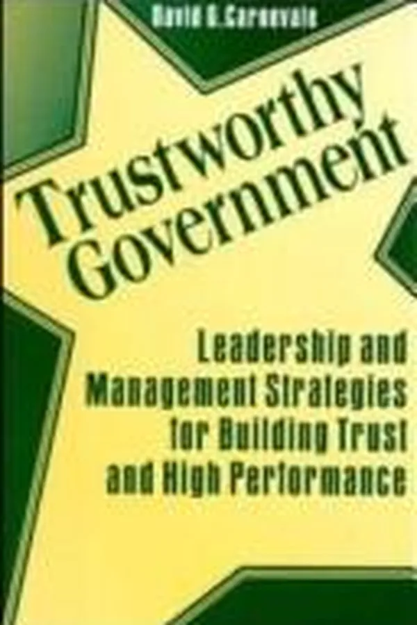 Capa de Trustworthy government