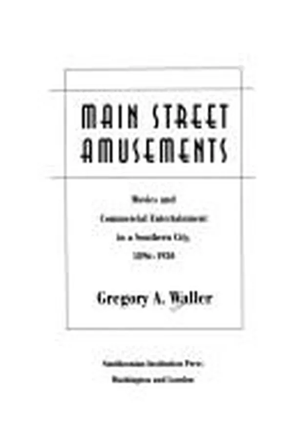 Capa de Main Street amusements