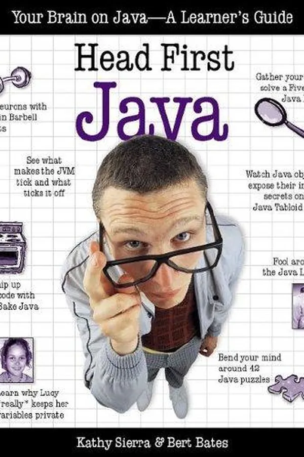 Capa de Head first Java