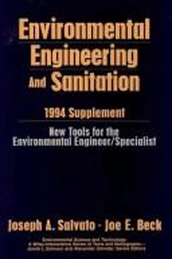 Cover of Environmental engineering and sanitation