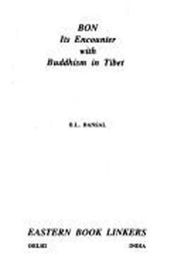 Capa de Bon, its encounter with Buddhism in Tibet