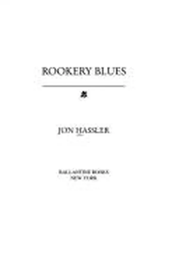 Capa de Rookery blues