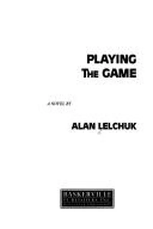 Capa de Playing the game