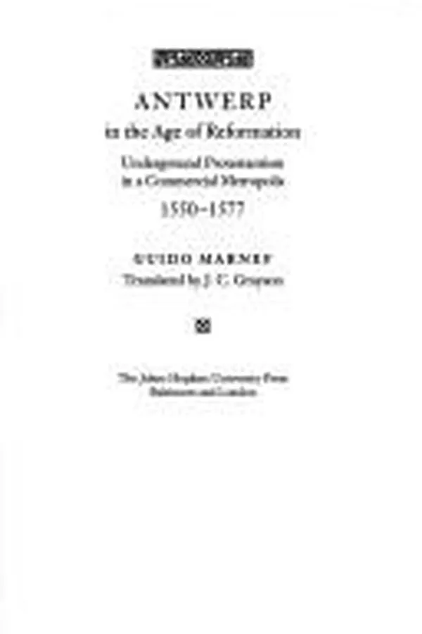 Capa de Antwerp in the age of Reformation