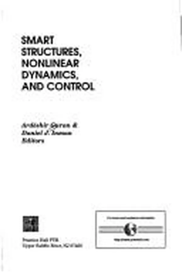 Cover of Smart structures, nonlinear dynamicsand control