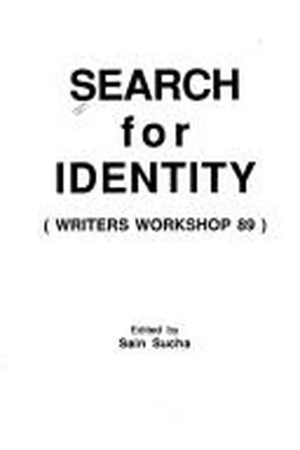 Capa de Search for identity