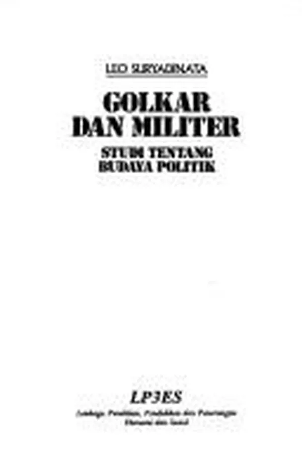 Capa de Military ascendancy and political culture